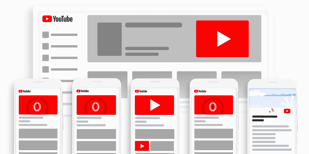 You can see an overview of all YouTube Ads formats:
- Masthead ads
- Skippable in-stream ads (skippable after 5 seconds).
- Non-skippable in-stream ads (maximum 15 seconds long)
- Video discovery ads
- Bumper ads (maximum 6 seconds long)
- Out-stream ads