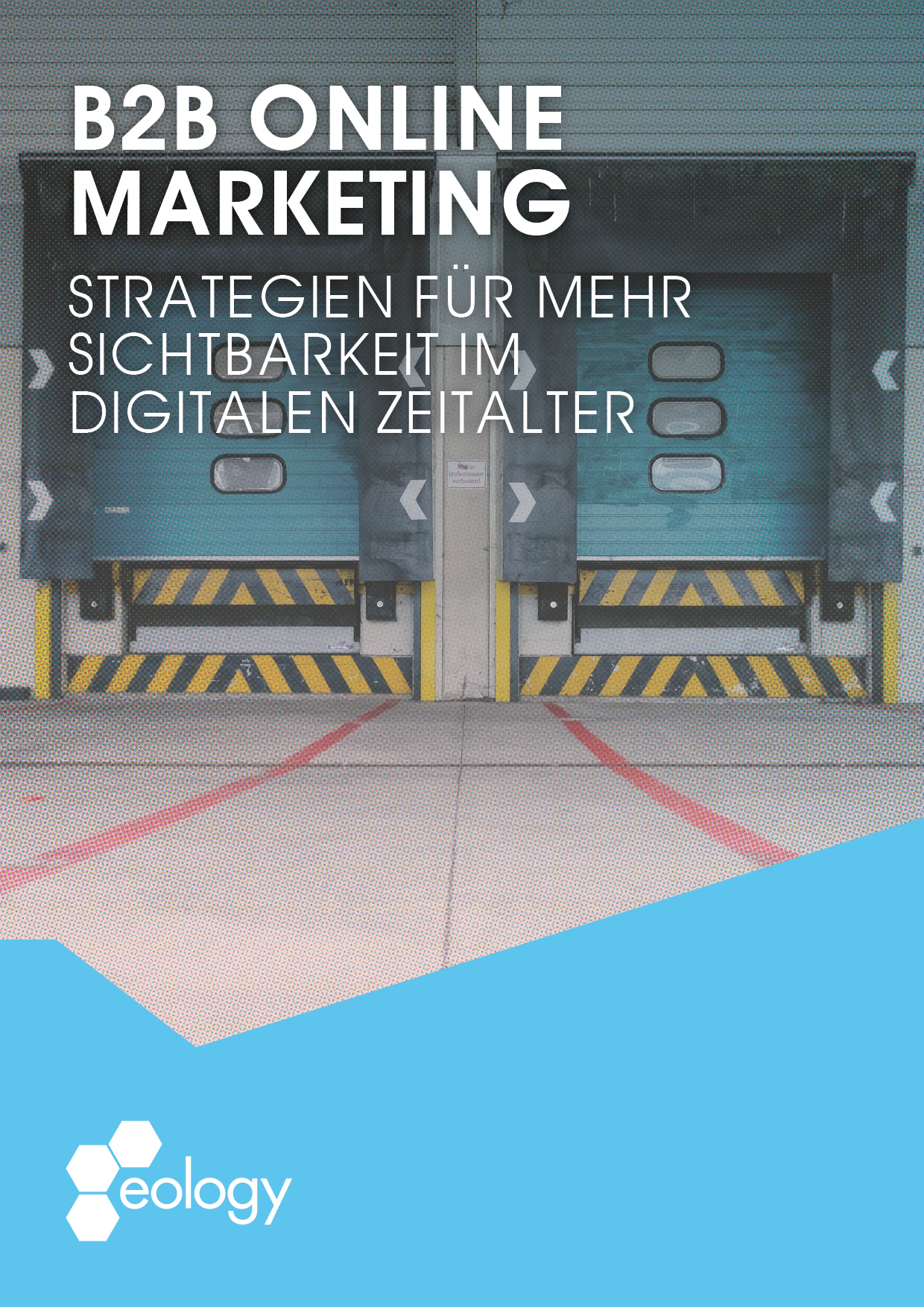 Whitepaper Titelblatt "B2B Online Marketing" von eology GmbH.