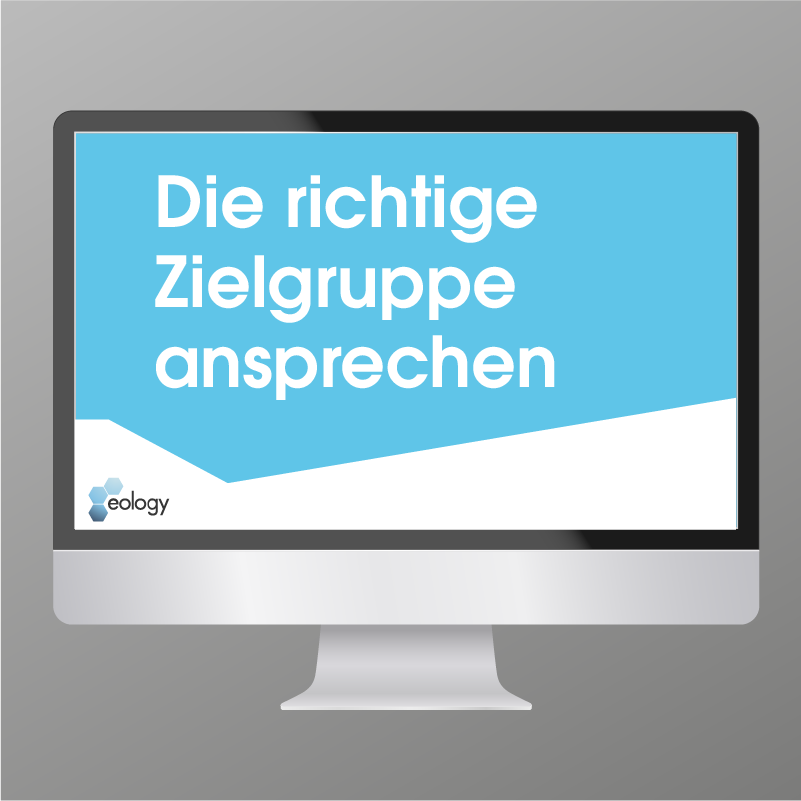 Mit einem Klick auf das Bild gelangst Du zu unserer Landingpage zum Webinar "Die richtige Zielgruppe ansprechen".