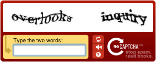 Acceptable level of alienation in text captchas leads to better usability.  Here, the user has to enter the alienated text in the field below to confirm that he is a human. There is also an option to request a new CAPTCHA by the user clicking on the arrow icon.