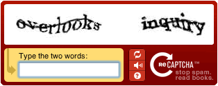 Akzeptabler Grad an Verfremdung in Text-Captchas führt zu besserer Usability.  Der Nutzer muss hierbei den verfremdeten Text in das Feld darunter eingeben, um zu bestätigen, dass er ein Mensch ist. Außerdem gibt es die Möglichkeit ein neues CAPTCHA anzufordern, indem der Nutzer auf das Pfeilsymbol klickt.