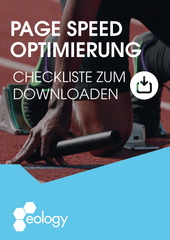 Durch einen Klick auf das Bild gelangst Du zu unserer Checkliste zum Thema PageSpeed Optimierung.