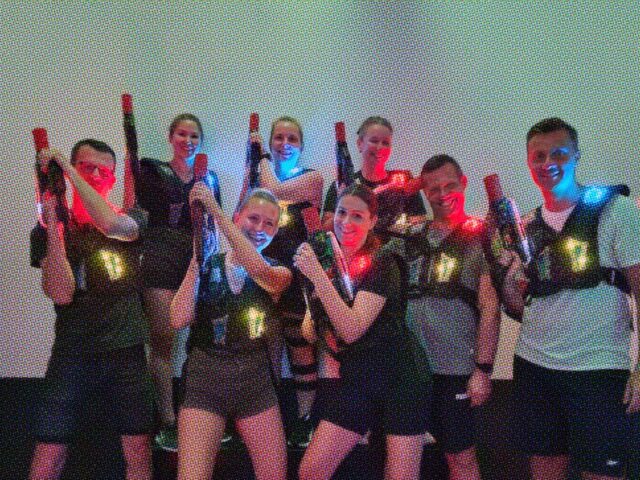 Teamevent Lasertag Würzburg: Marketing und Verwaltung stärken den Teamzusammenhalt
