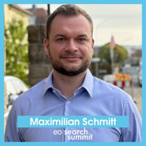 Speaker Max Schmitt eoSearchSummit