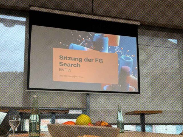 Erneuter Vorsitz in der Fokusgruppe Search beim BVDW