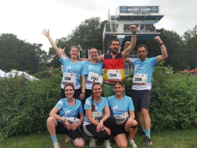 Erster WVV Energie Firmenlauf: eology-Laufteam erfolgreich am Start