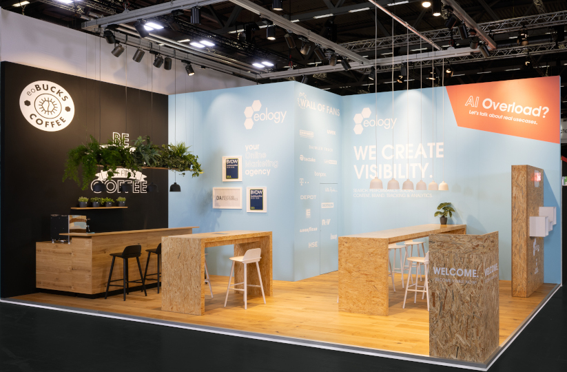 eology Messestand auf der DMEXCO 2024 in Köln